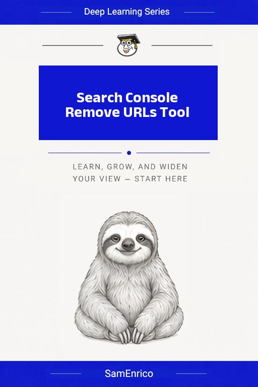 Search Console Remove URLs Tool