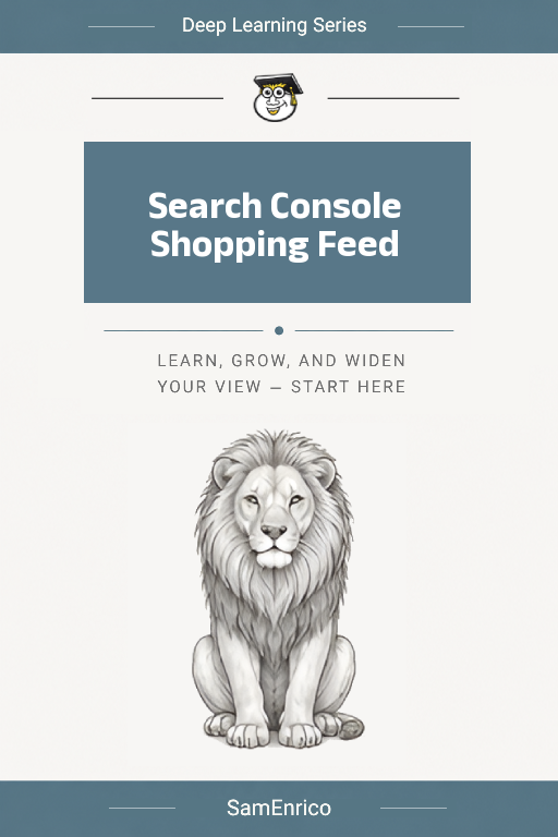 Search Console Shopping Feed