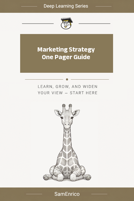 Marketing Strategy One Pager Guide