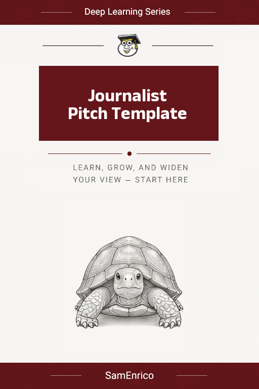 Journalist Pitch Template