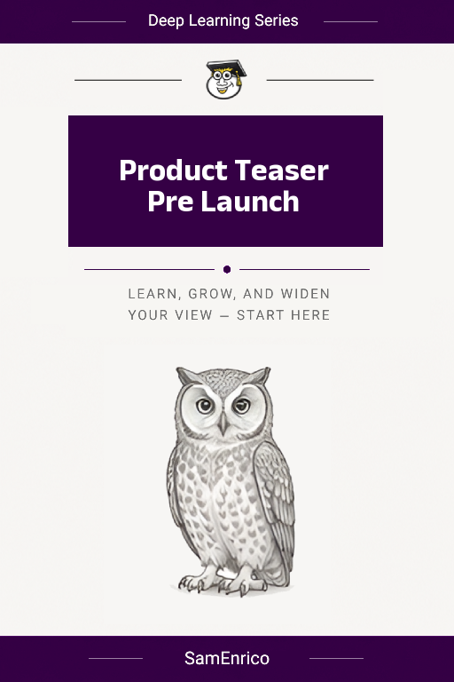 Product Teaser Pre Launch