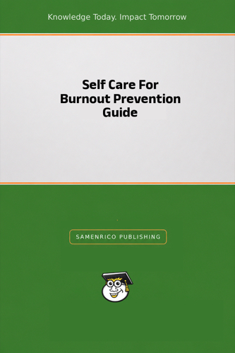 Self Care For Burnout Prevention Guide