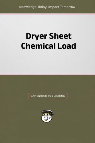 Dryer Sheet Chemical Load