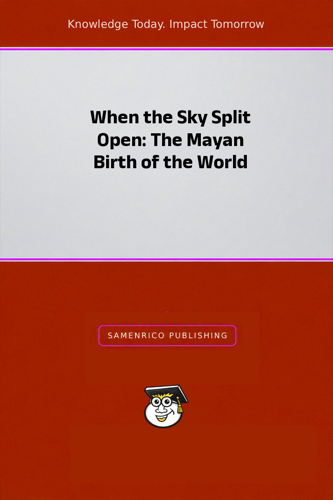 When the Sky Split Open: The Mayan Birth of the World