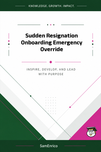 Sudden Resignation Onboarding Emergency Override