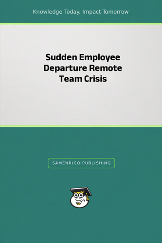 Sudden Employee Departure Remote Team Crisis