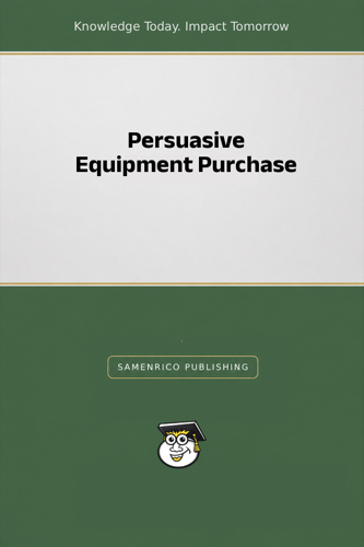 Persuasive Equipment Purchase