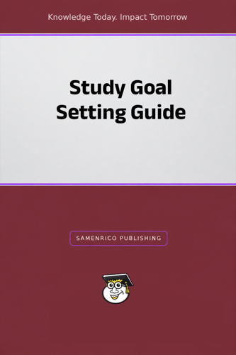 Study Goal Setting Guide