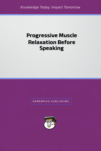 Progressive Muscle Relaxation Before Speaking