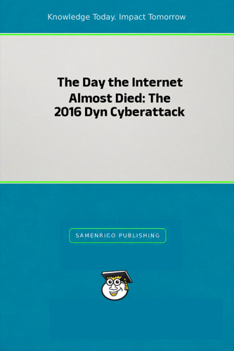 The Day the Internet Almost Died: The 2016 Dyn Cyberattack