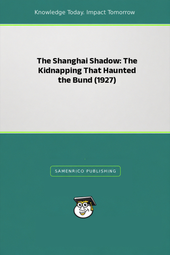 The Shanghai Shadow: The Kidnapping That Haunted the Bund (1927)