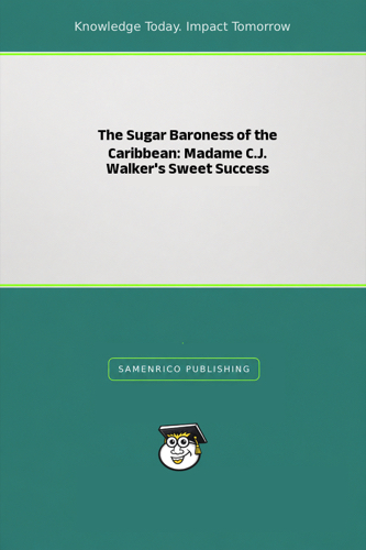 The Sugar Baroness of the Caribbean: Madame C.J. Walker's Sweet Success