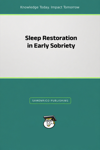 Sleep Restoration in Early Sobriety