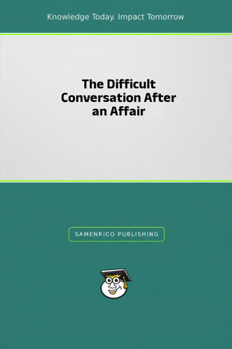 The Difficult Conversation After an Affair