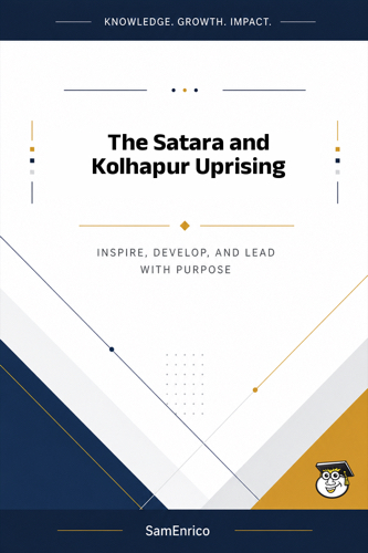 The Satara and Kolhapur Uprising