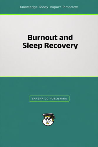 Burnout and Sleep Recovery