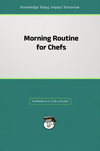 Morning Routine for Chefs