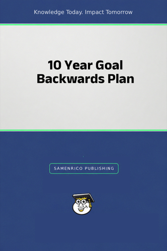 10 Year Goal Backwards Plan