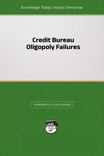 Credit Bureau Oligopoly Failures