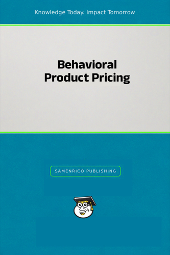 Behavioral Product Pricing