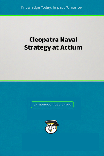Cleopatra Naval Strategy at Actium