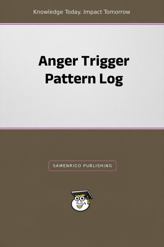 Anger Trigger Pattern Log