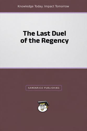 The Last Duel of the Regency