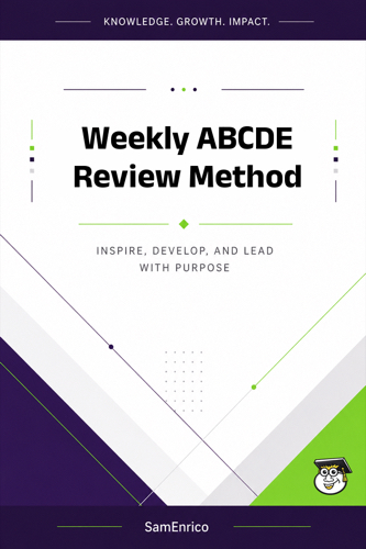 Weekly ABCDE Review Method