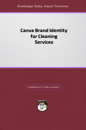 Canva Brand Identity for Cleaning Services