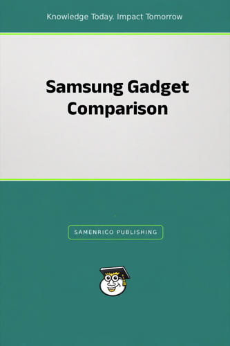 Samsung Gadget Comparison