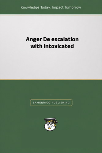 Anger De escalation with Intoxicated
