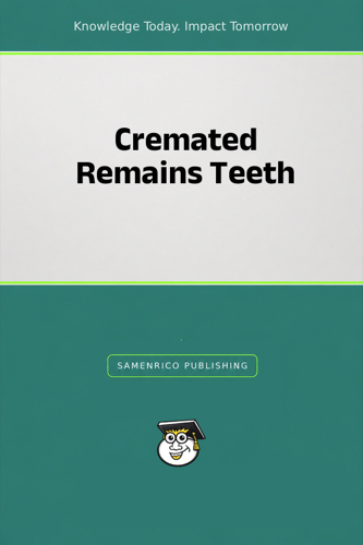 Cremated Remains Teeth