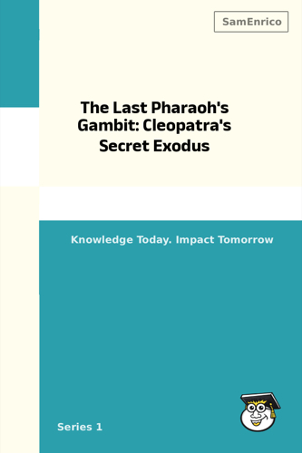 The Last Pharaoh's Gambit: Cleopatra's Secret Exodus