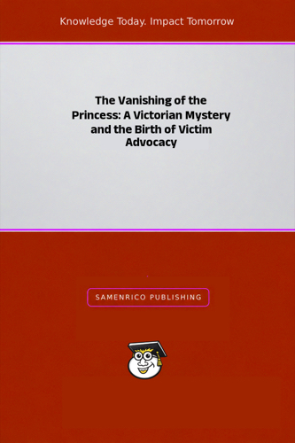 The Vanishing of the Princess: A Victorian Mystery and the Birth of Victim Advocacy