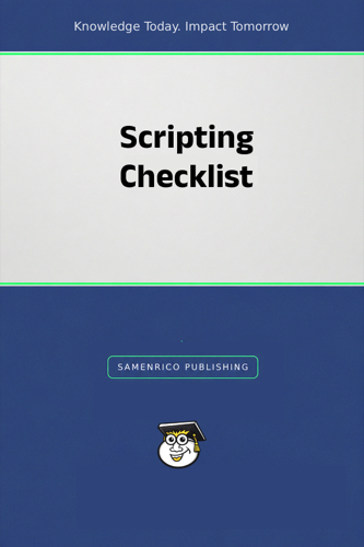 Scripting Checklist