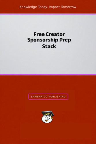Free Creator Sponsorship Prep Stack
