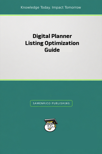 Digital Planner Listing Optimization Guide
