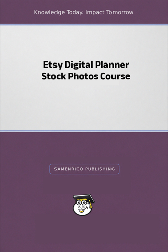 Etsy Digital Planner Stock Photos Course