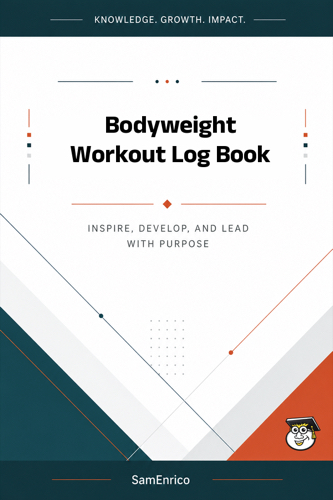 Bodyweight Workout Log Book