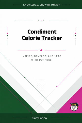 Condiment Calorie Tracker