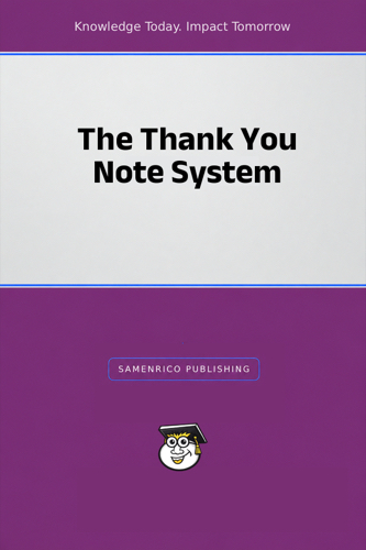 The Thank You Note System