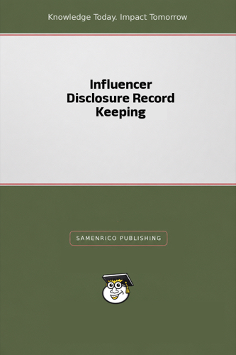 Influencer Disclosure Record Keeping