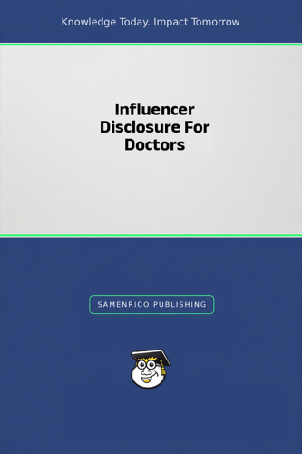 Influencer Disclosure For Doctors