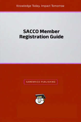 SACCO Member Registration Guide
