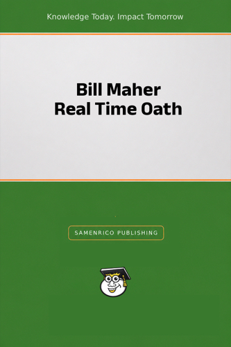 Bill Maher Real Time Oath
