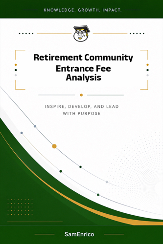 Retirement Community Entrance Fee Analysis