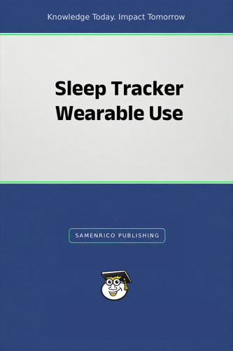 Sleep Tracker Wearable Use
