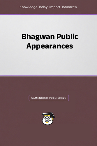 Bhagwan Public Appearances