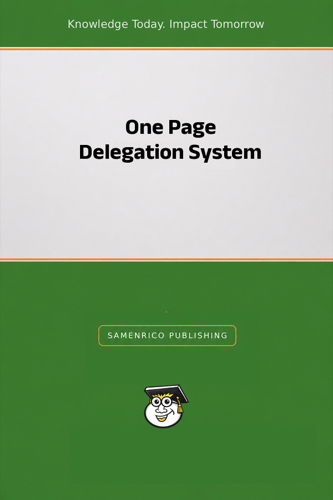 One Page Delegation System