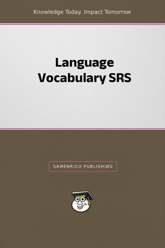 Language Vocabulary SRS